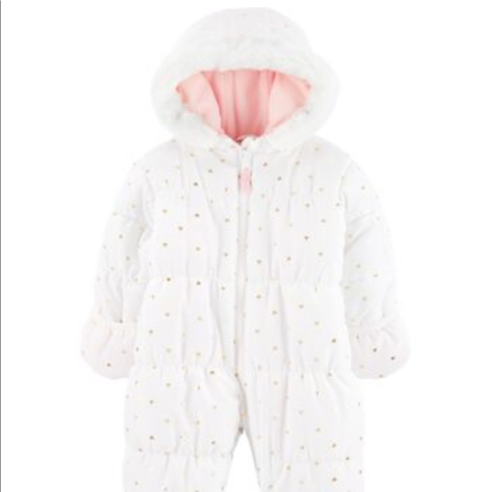 Baby girl snowsuit